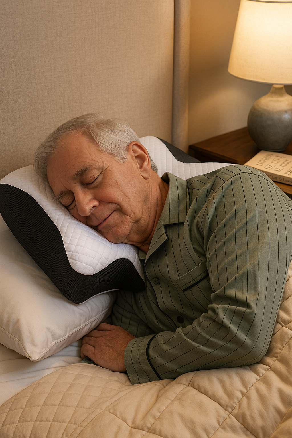 ErgoButterfly™ Memory Foam Cervical Pillow – Neck & Shoulder Pain Relief Orthopedic Pillow
