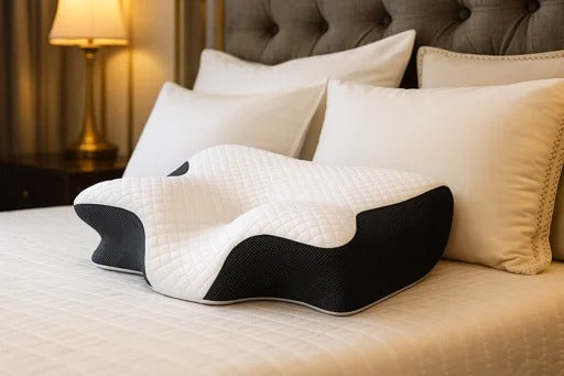 ErgoButterfly™ Memory Foam Cervical Pillow – Neck & Shoulder Pain Relief Orthopedic Pillow