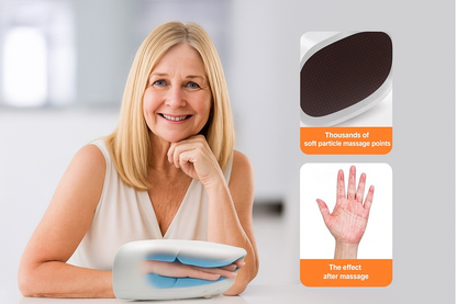 Electric Hand Massager with Heat – Air Compression Therapy for Palm & Wrist Pain Relief