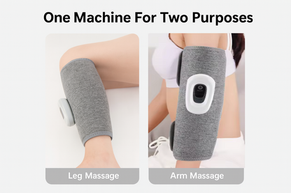 Wireless Air Compression Leg Massager – Calf Massage for Circulation & Pain Relief