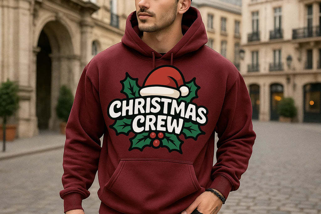 Christmas Crew Hoodie, Christmas Crew Shirt ,Family Christmas Shirt ,Matching Family Christmas Sweatshirt, Funny Holiday Pullover