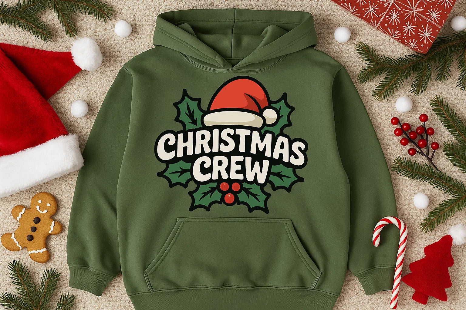 Christmas Crew Hoodie, Christmas Crew Shirt ,Family Christmas Shirt ,Matching Family Christmas Sweatshirt, Funny Holiday Pullover
