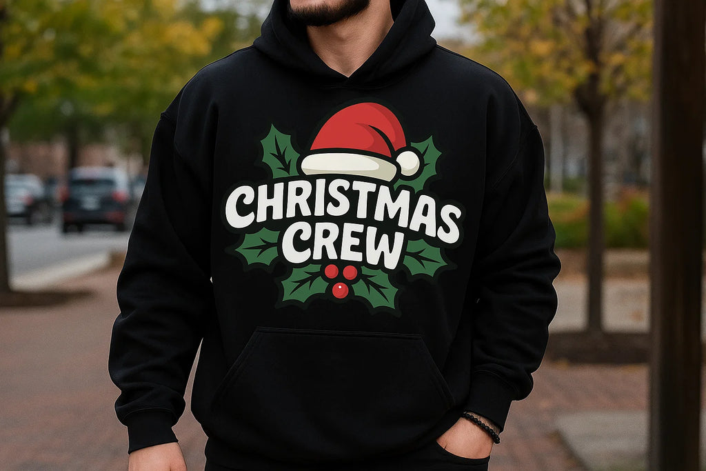 Christmas Crew Hoodie, Christmas Crew Shirt ,Family Christmas Shirt ,Matching Family Christmas Sweatshirt, Funny Holiday Pullover