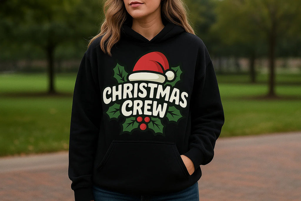 Christmas Crew Hoodie, Christmas Crew Shirt ,Family Christmas Shirt ,Matching Family Christmas Sweatshirt, Funny Holiday Pullover