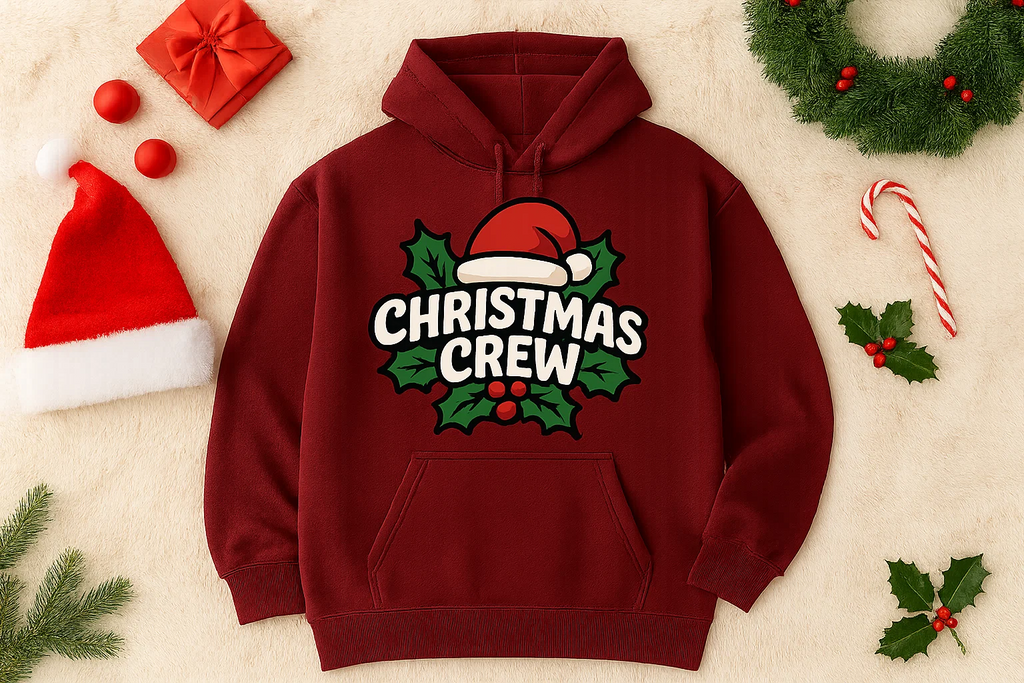 Christmas Crew Hoodie, Christmas Crew Shirt ,Family Christmas Shirt ,Matching Family Christmas Sweatshirt, Funny Holiday Pullover